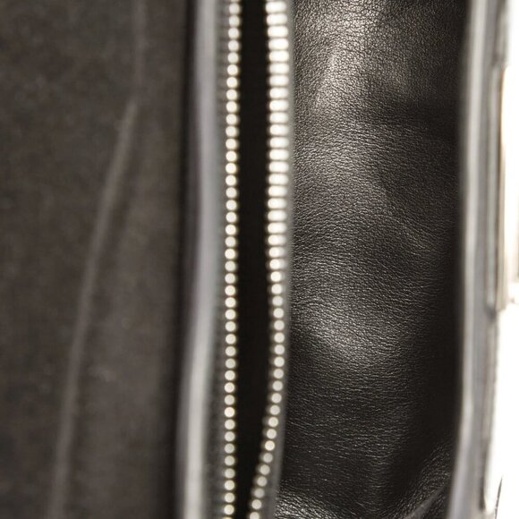 Amiri Guitar Shoulder Bag in Black Leather and Suede NWT - Picture 4 of 10